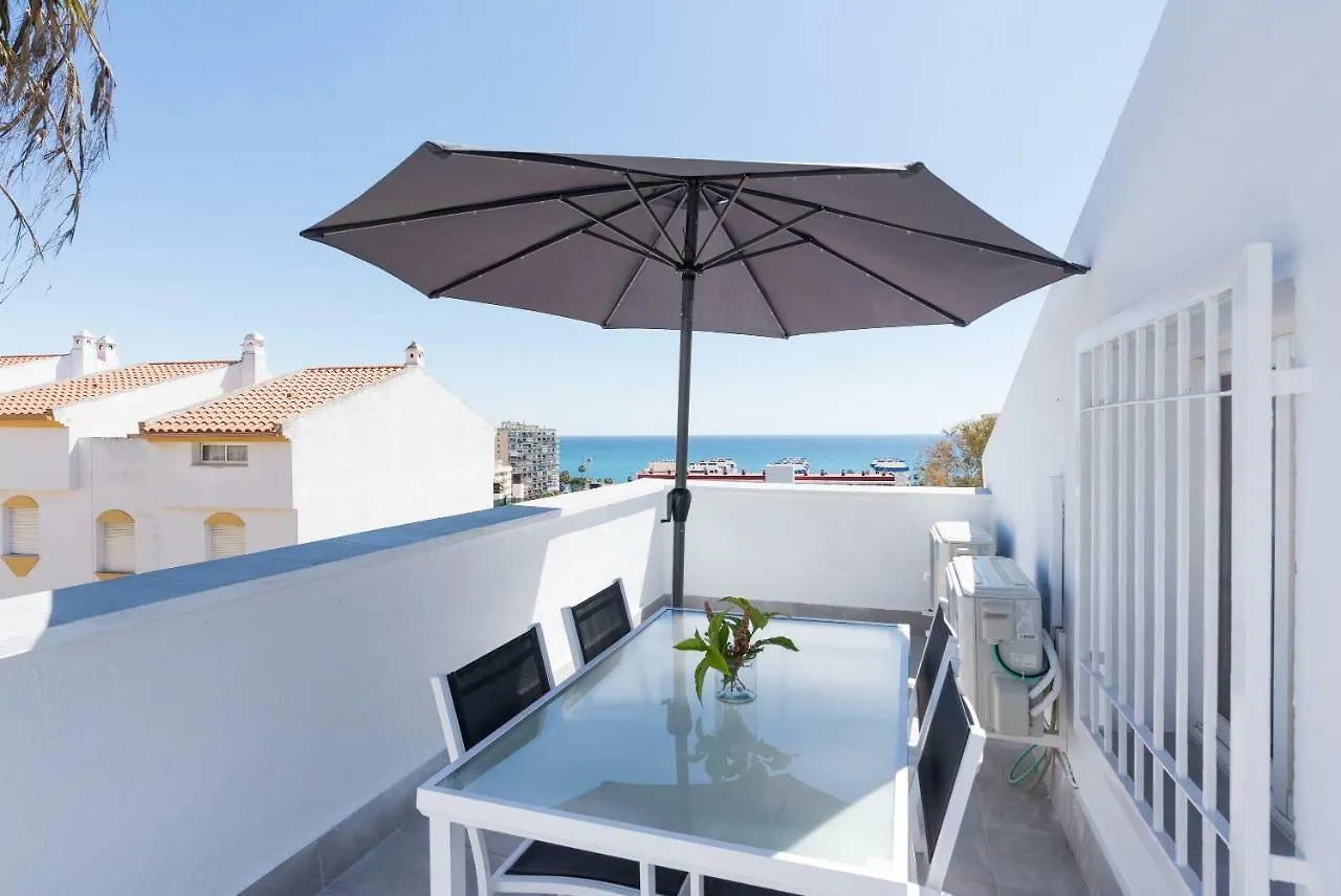 Benalmadena: Adosado Con Piscina Y Jardin Villa 0*, Benalmádena İspanya